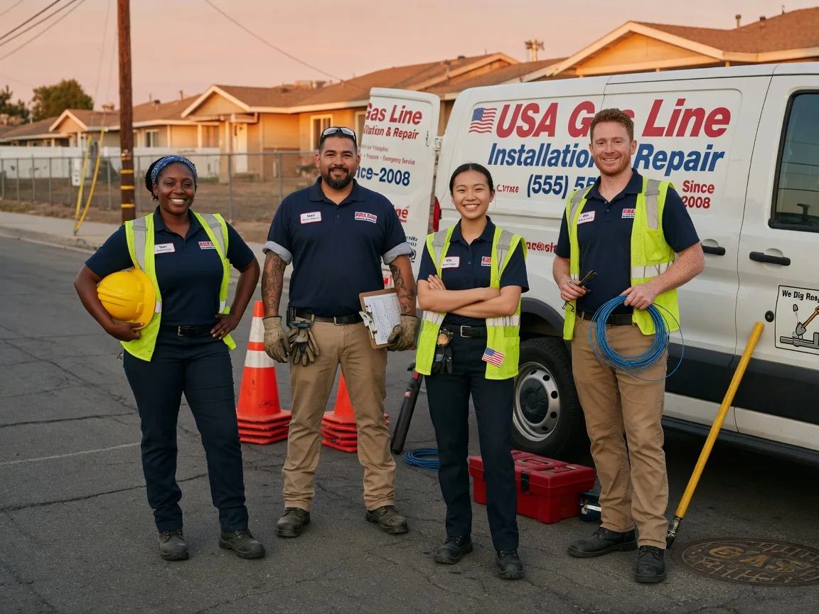 Gas Line Installation company in Bay City, MI
